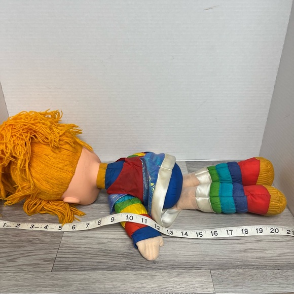 Vintage Genuine 1983 Rainbow Brite 18” Stuffed Doll Plush Hallmark Mattel Bright - Picture 5 of 6